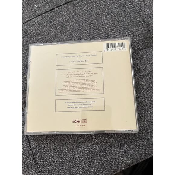 Something About The Way You Look Tonight Candle In The Wind 1997 CD Elton John - Picture 3 of 5